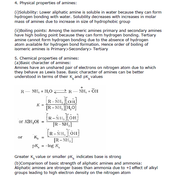 cbse-class-12-chemistry-amines-notes-set-a